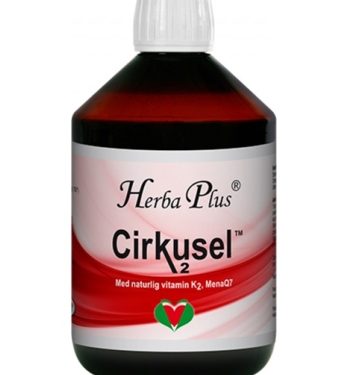 Cirkusel m/vit. K2. Omega 3+6+7+9. Tar vare på hjertet